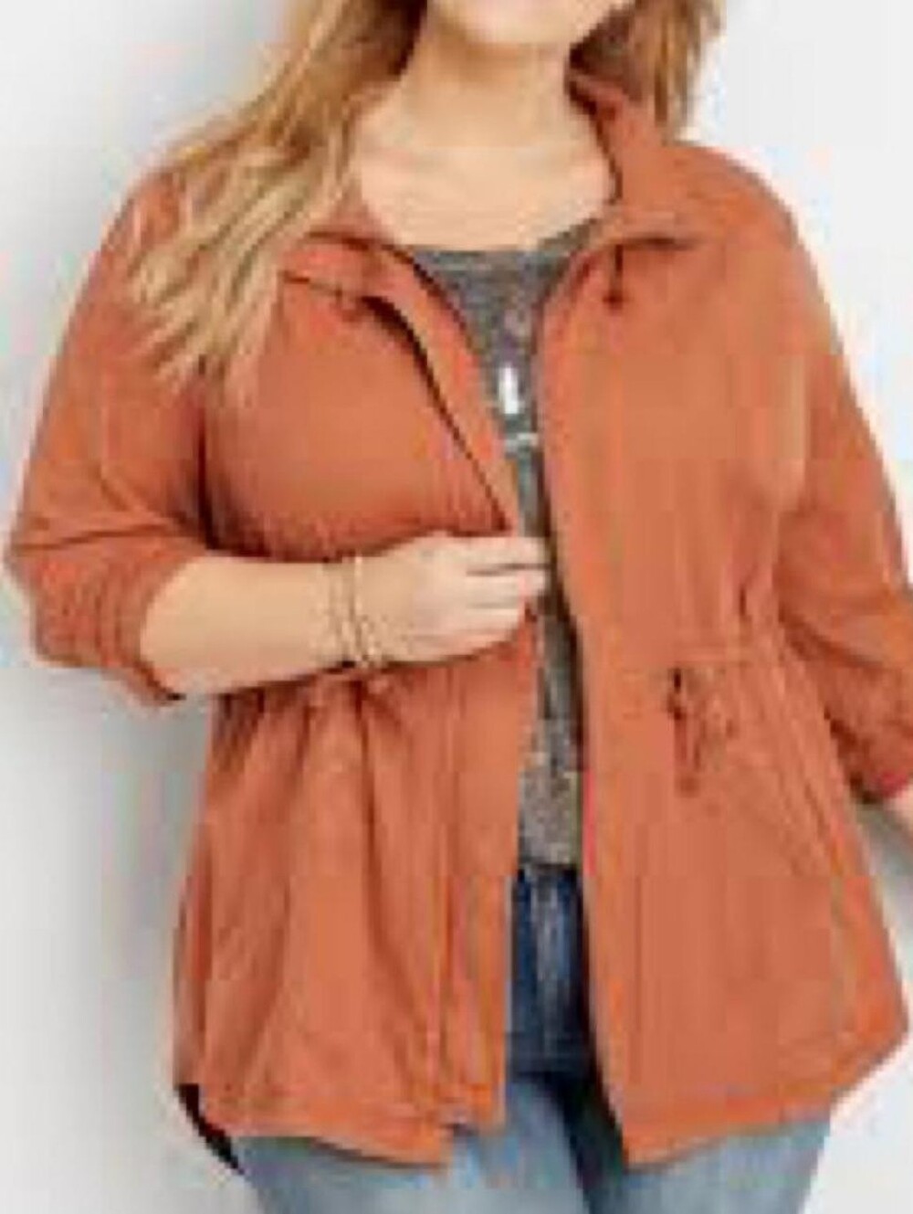 Maurices Women's Utility Jacket in Rust